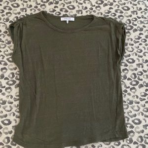 Frame cap sleeve shirt size medium